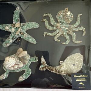 Tommy Bahama Coastal Sea Life Ornament Collection